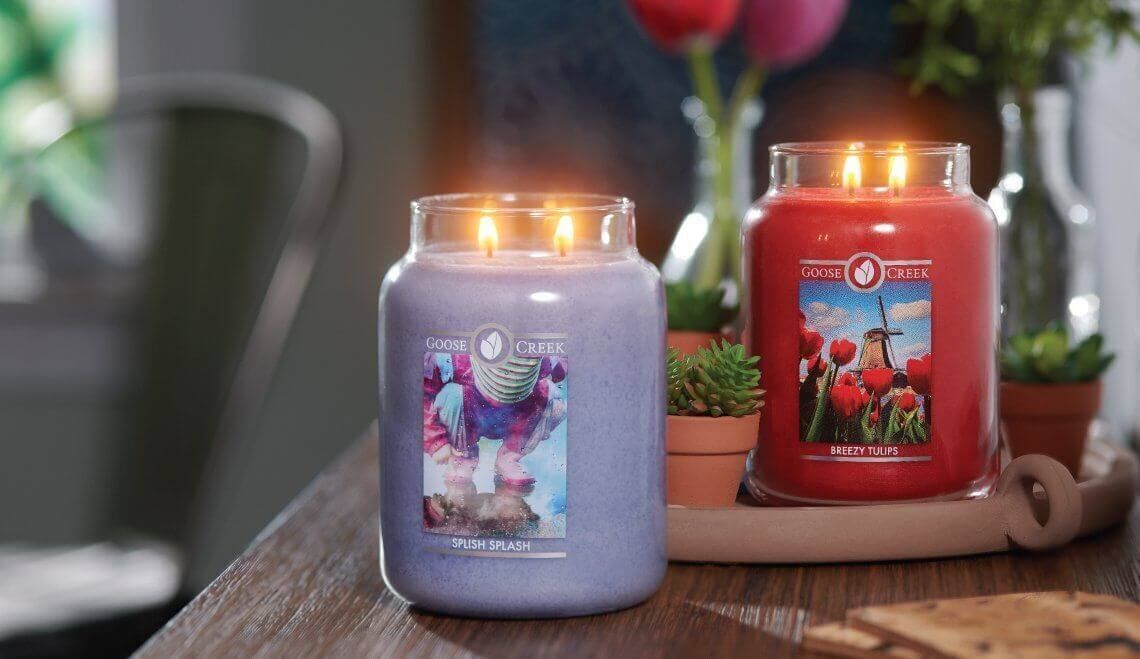 Goose-Creek-Candle-Breezy-Tulips-Lifestyle Lifestyle Bild Goose Creek Candle Breezy Tulips und Splish Splash