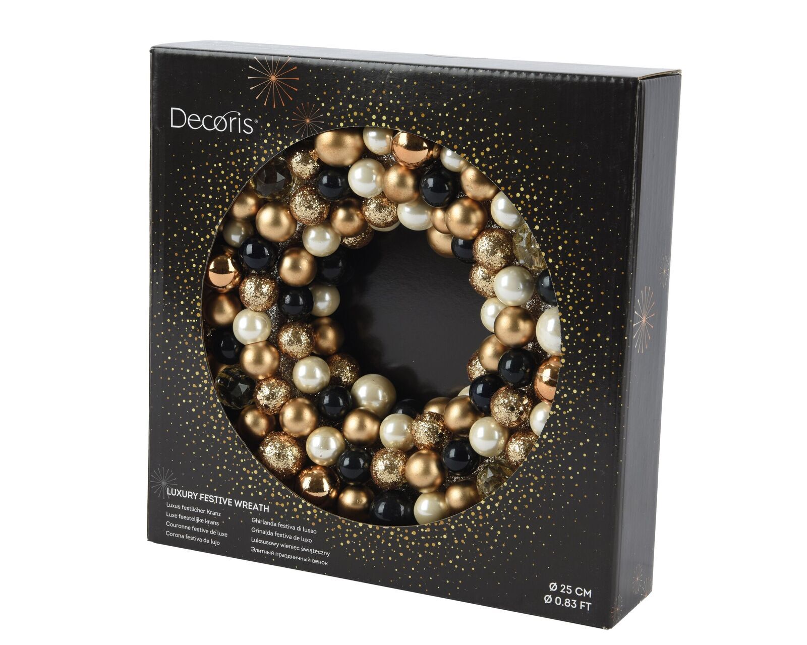 Deko Kranz Glittery 25cm Zubehor, Schmuck, Halskette