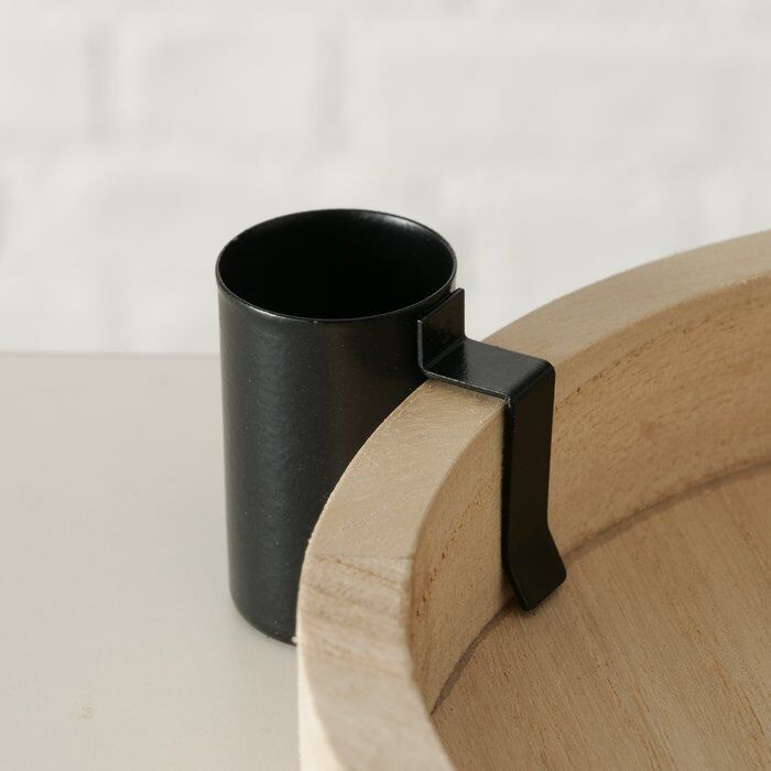 Kerzenleuchter Skovde schwarz