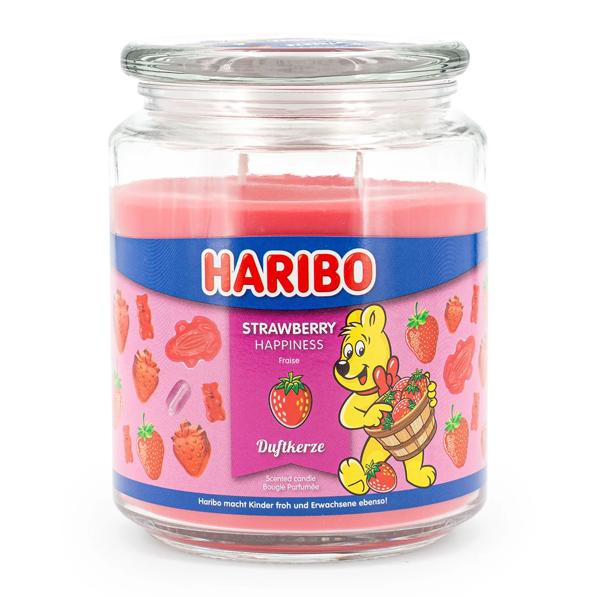 Strawberry Happiness 510g Haribo™ Duftkerze Strawberry Happiness 510g Haribo™ Duftkerze