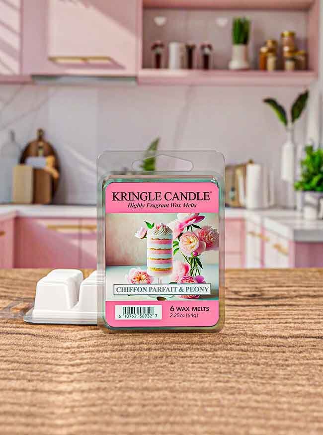 Chiffon Parfait & Peony Wax Melts 64g