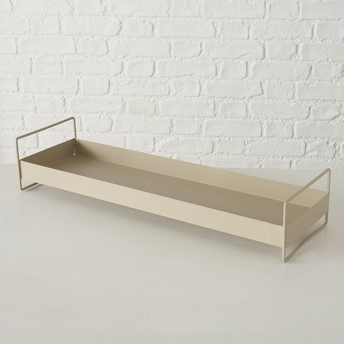 Deko Tablett Wolga 2 Stück beige