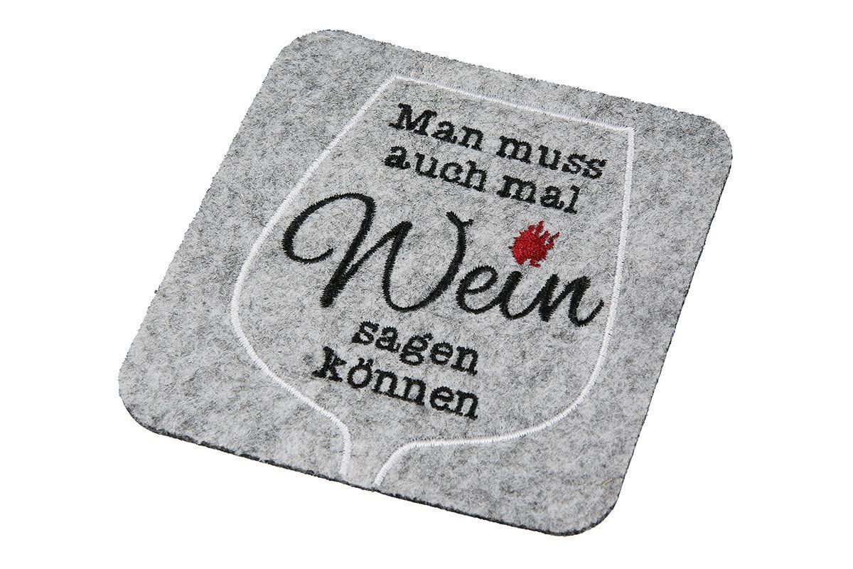 Untersetzer Weinfest 6 Stück Matte
