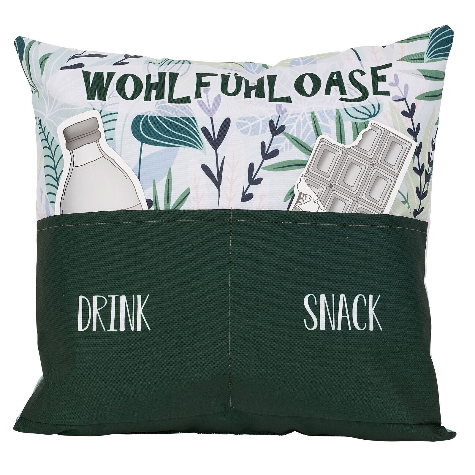 8759 Outdoor Kissen mit Taschen - Wohlfühloase