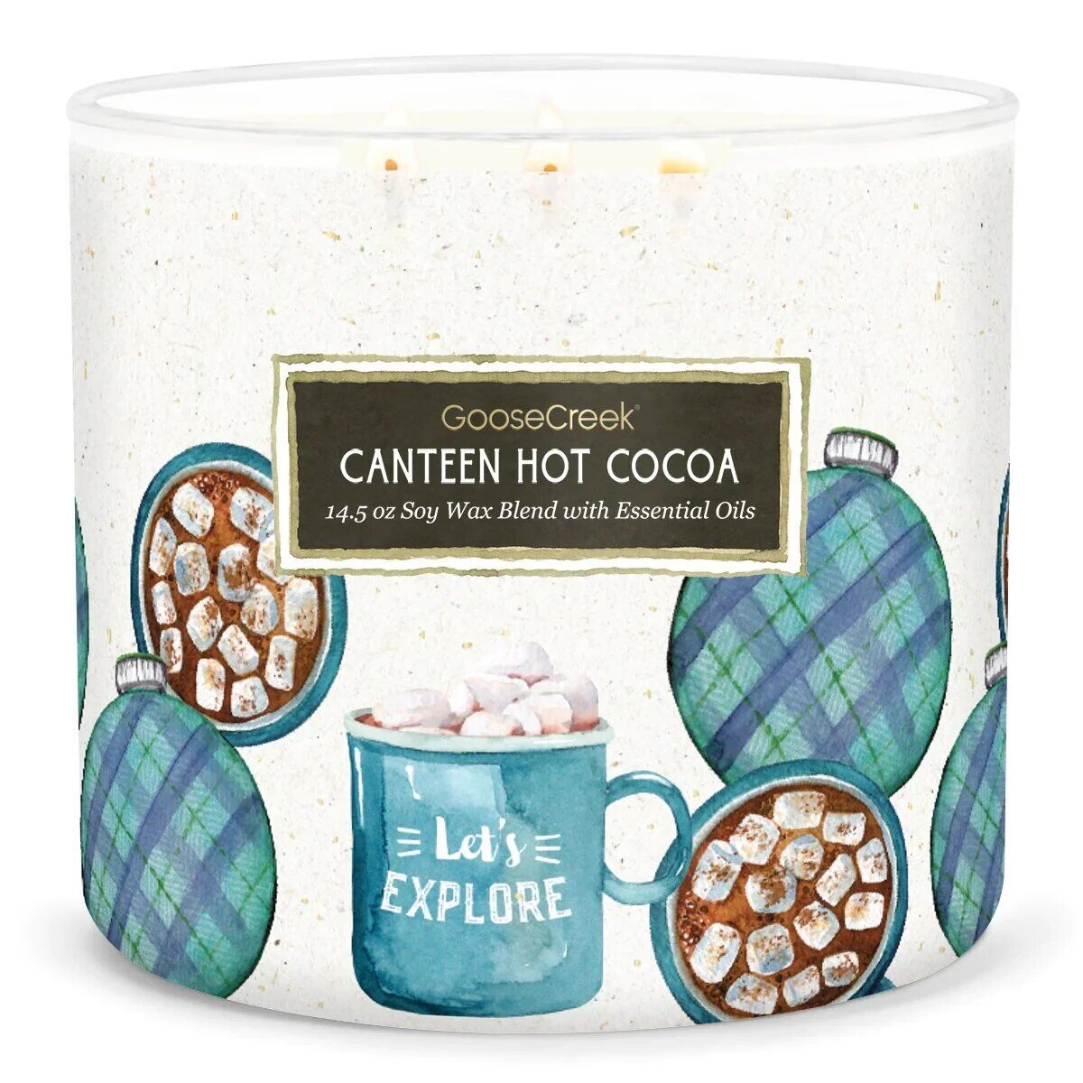 canteen-hot-cocoa-3-docht-kerze-411g Canteen Hot Cocoa 411g (3-Docht)