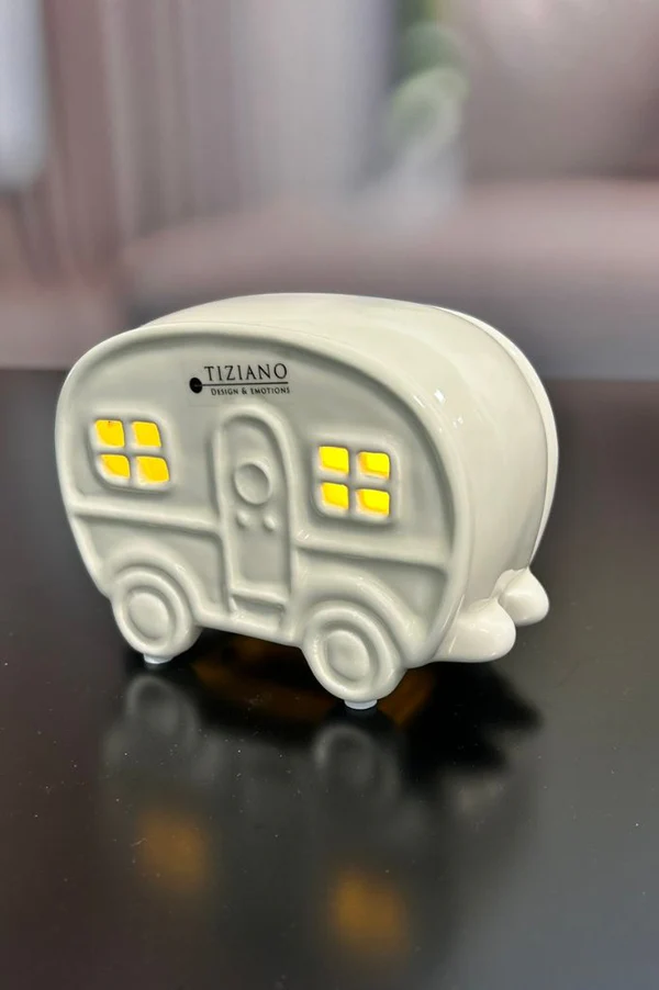 Deko Wohnwagen Casina LED 13cm
