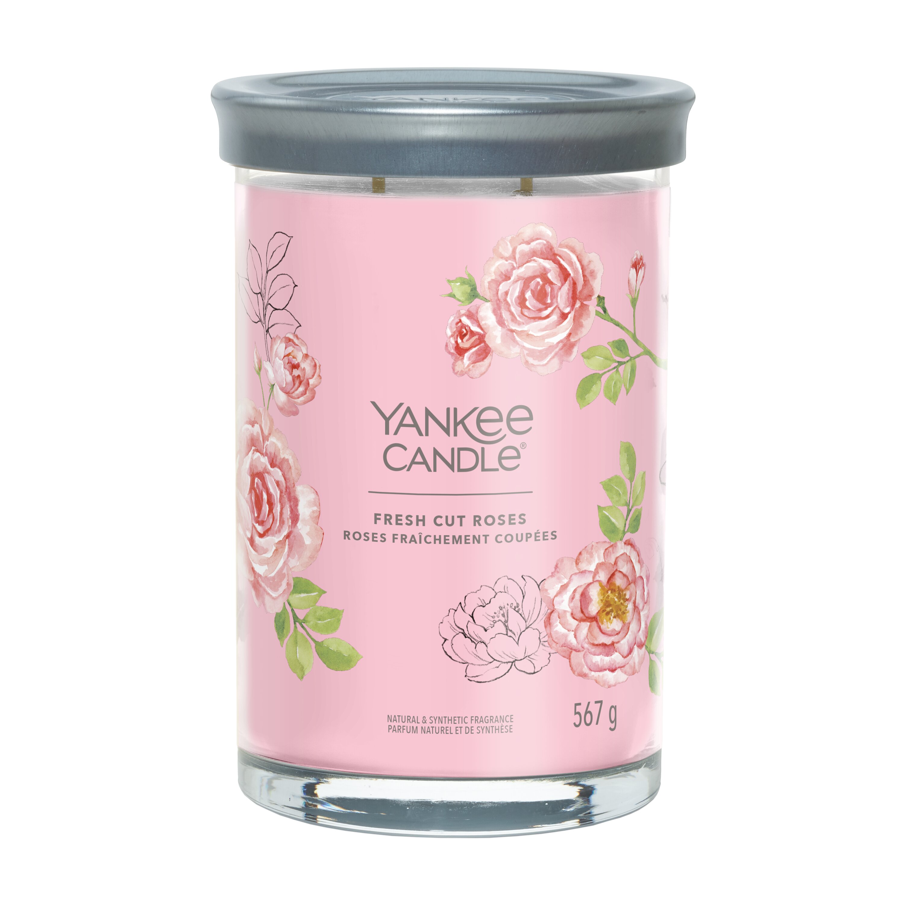 Fresh Cut Roses Signature Large Tumbler 567g 2-Docht