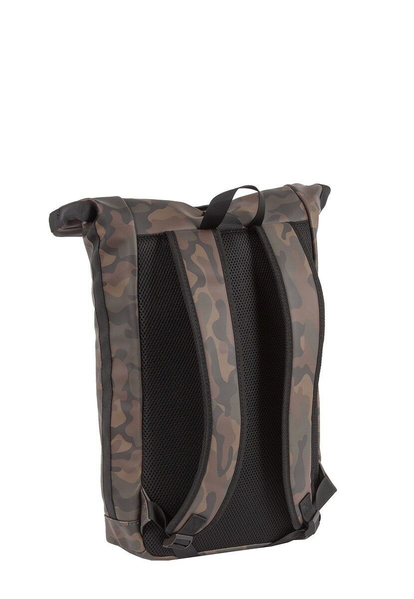 A8176D395AD47B52D0B80B2ADD82480FD5F42FB5 Mart - New York Rolltop Rucksack grün camouflage