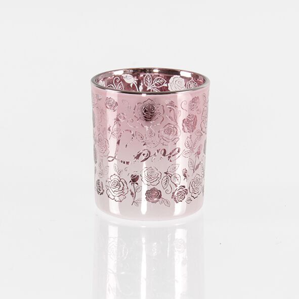 736858 Windlicht Love mit Rosen S