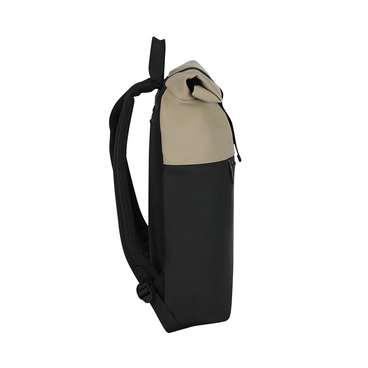 B5AD54DA6FBAF46CB7D2C070FD0F51823C0F54E7 Fane - Montgomery Rolltop Rucksack 18L schwarz/beige