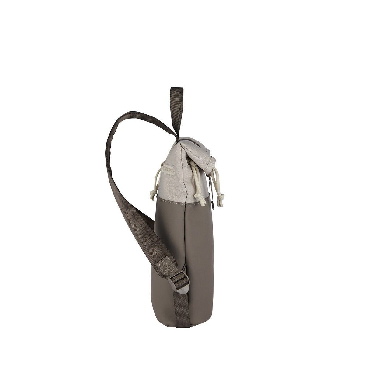 Backham - Los Angeles Rolltop Mini Rucksack beige/taupe