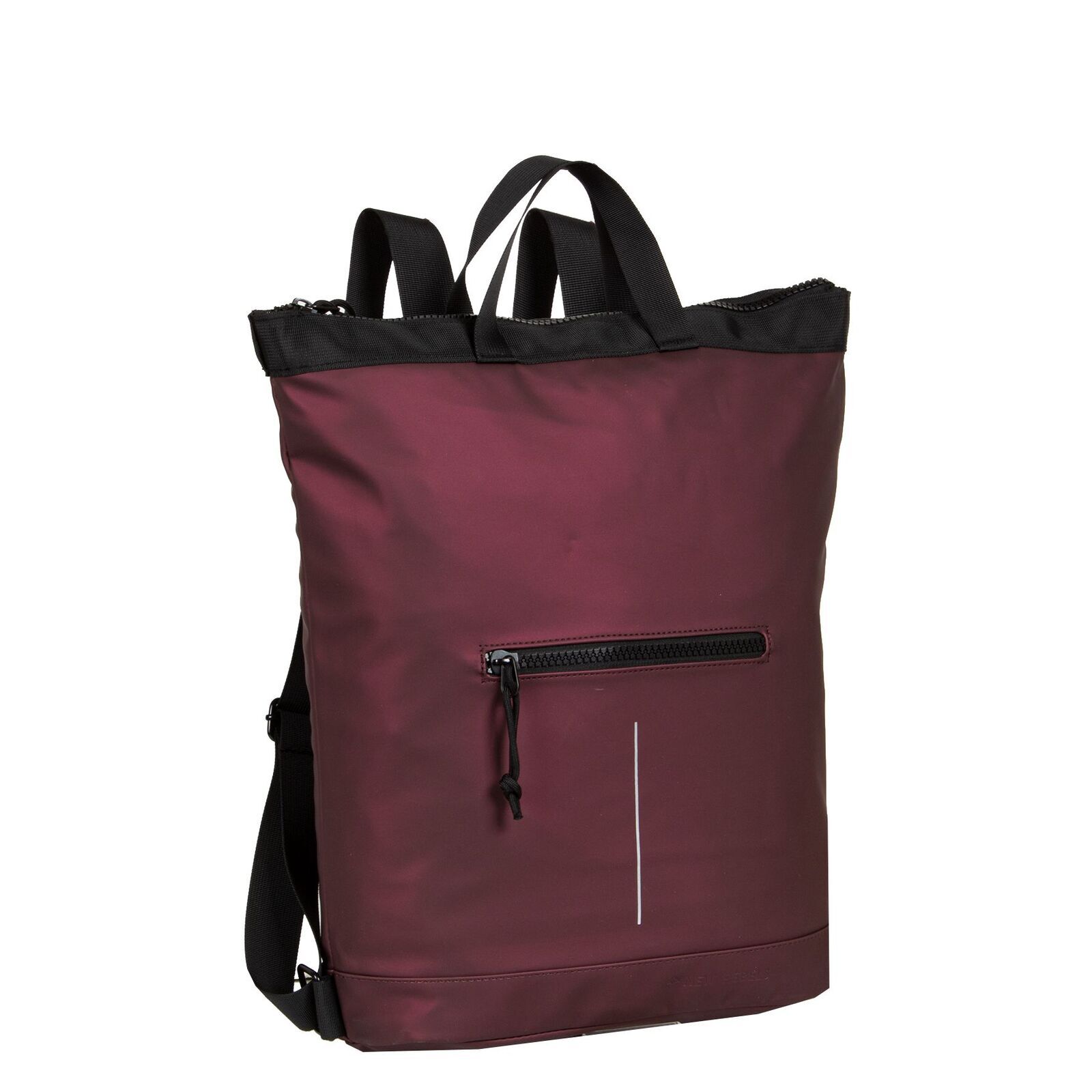 Mart - Minneapolis Shopper Rucksack burgund metallic