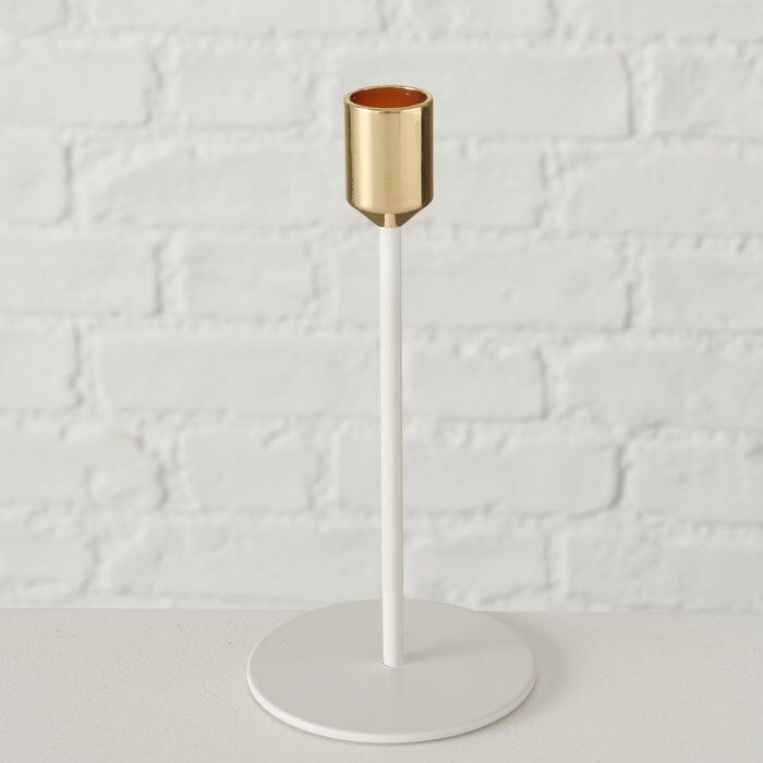 Einzelbild-4byTMOJG-large Kerzenleuchter-Set Marko weiß/gold