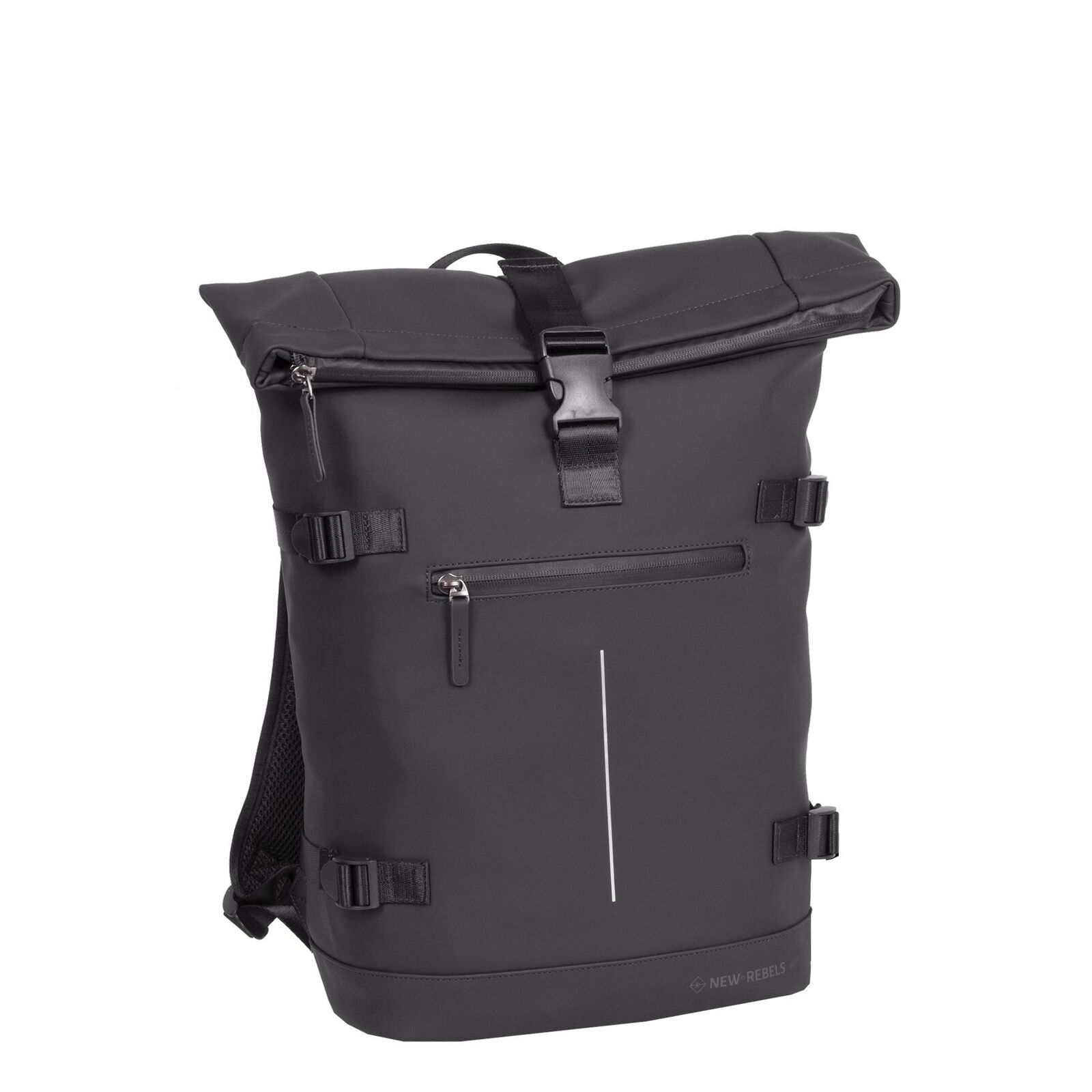 C0qd0rdcJ3VWQNZUoQALc William - Riverside Rolltop Rucksack schwarz