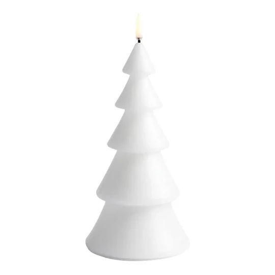 kerzen, weihnachtsbaum, weihnachtskerze, kegelkerze, weiß
