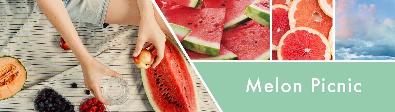 Melon Picnic 198g (1-Docht)