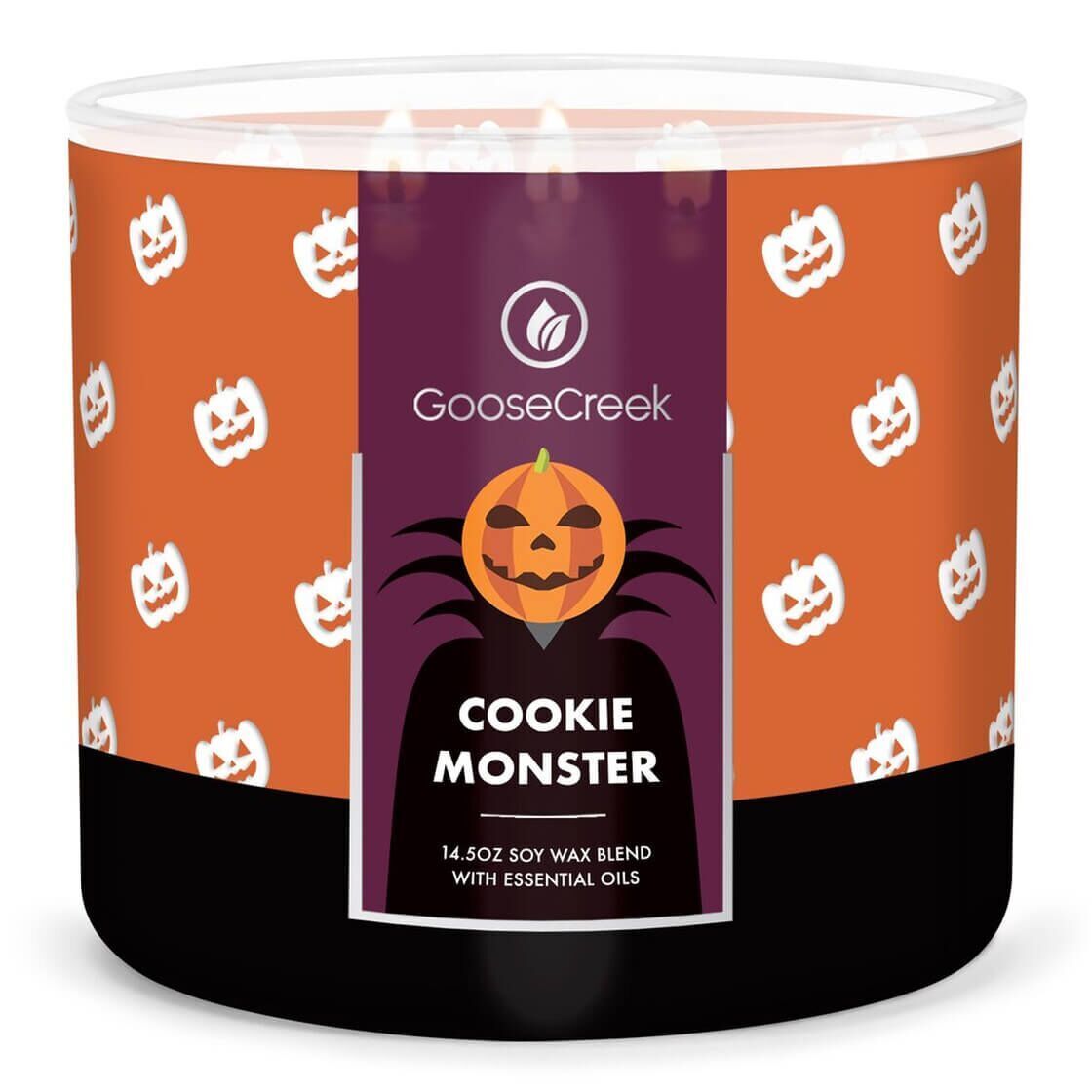 cookie-monster-halloween-collection-3-docht-kerze-411g Cookie Monster 411g (3-Docht)