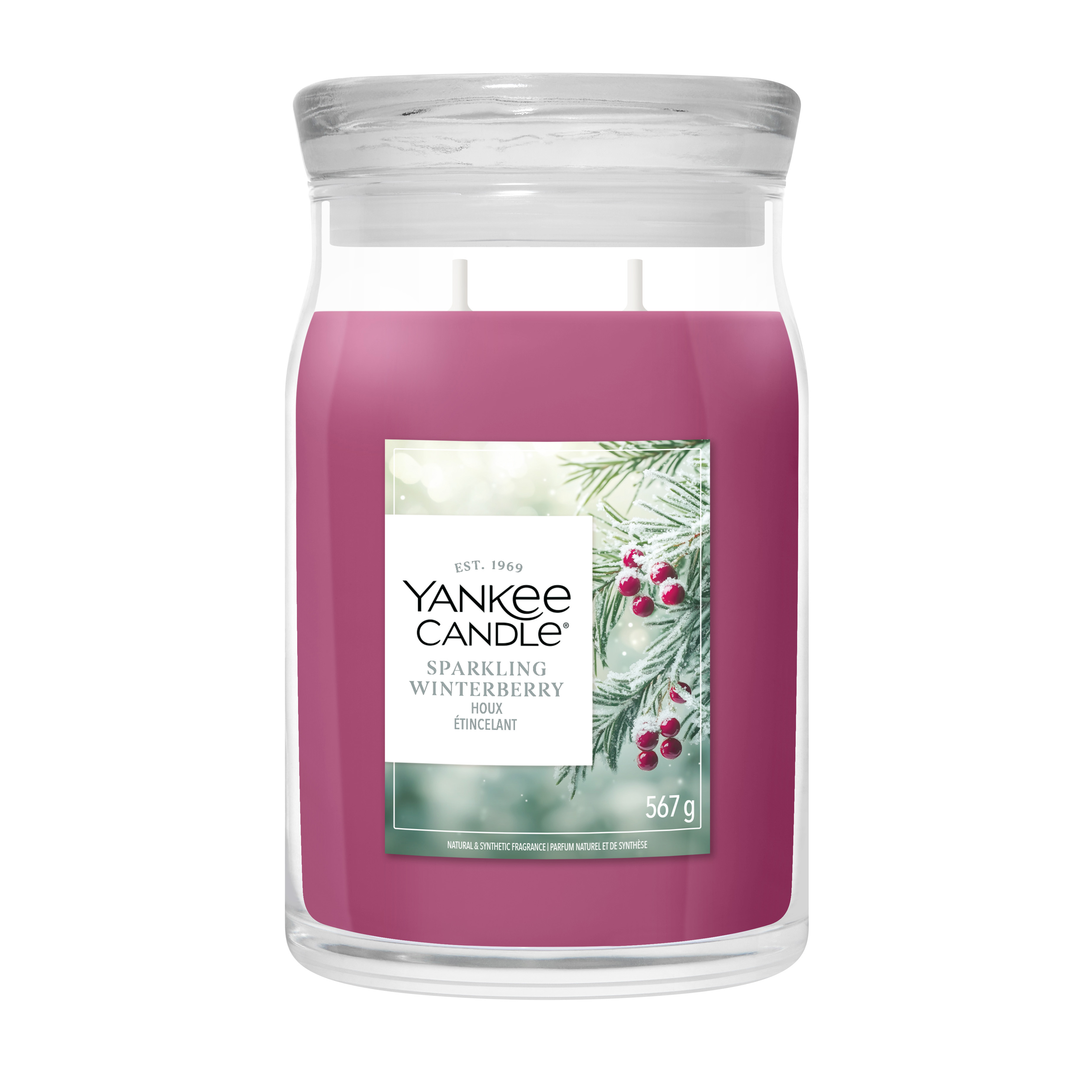 Sparkling Winterberry Signature Large Jar 567g 2-Docht Sparkling Winterberry Signature Large Jar 567g 2-Docht