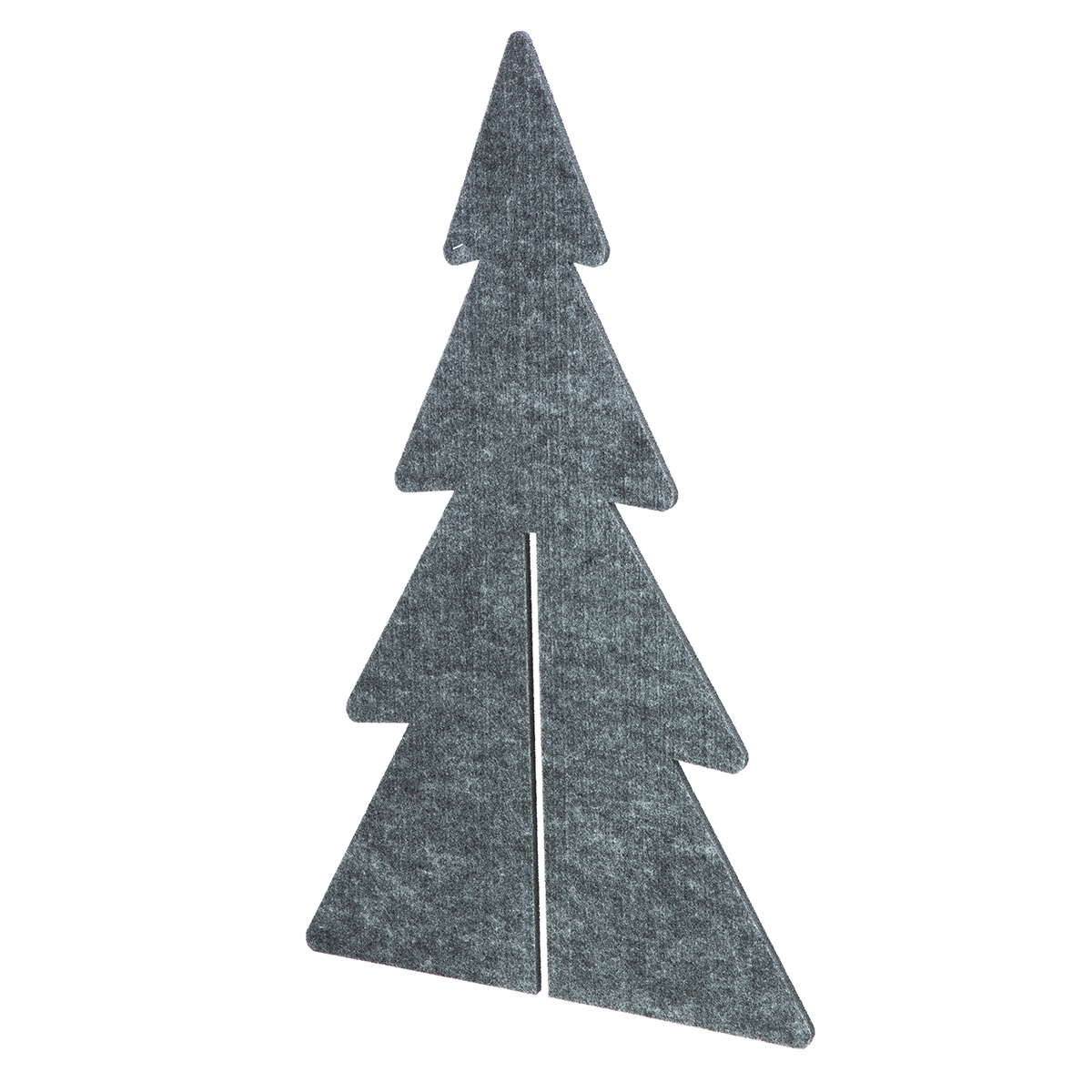 Deko Aufsteller Standrelief "Albero" Tannenbaum Filz dunkelgrau 60cm Weihnachtsdeko, Tannenbaum, Papier, DIY, Dekoration