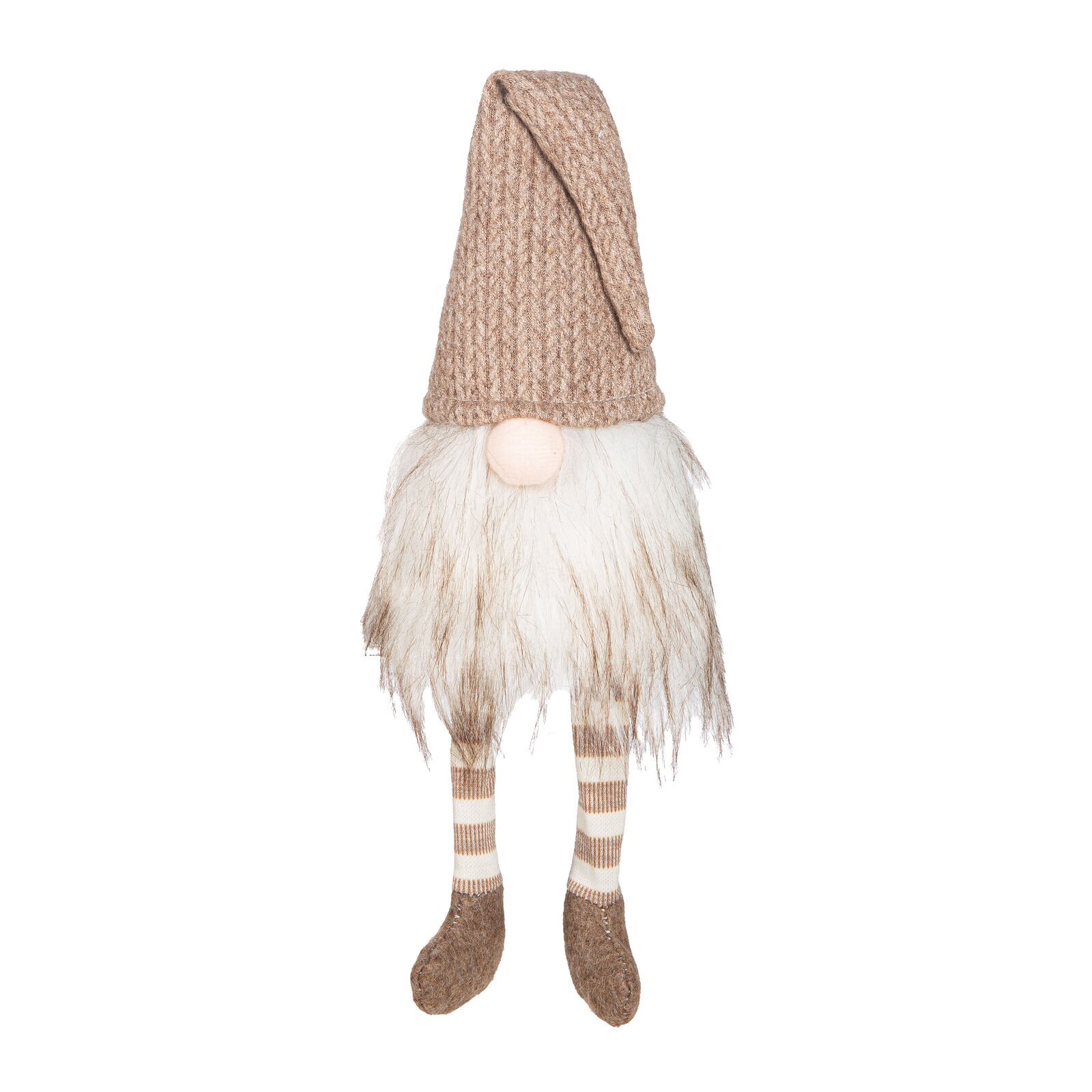 Deko Kantensitzerfigur Wichtel Ernie 27cm braun Bekleidung, Hut, Person