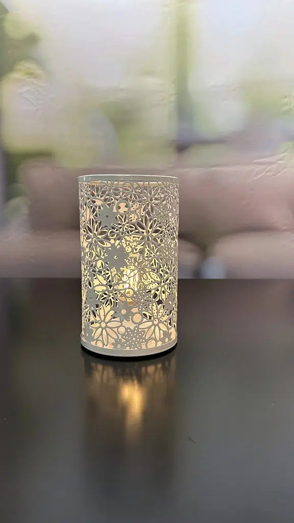 Metallicht Fiori LED 19cm creme Metallicht Fiori LED 19cm creme