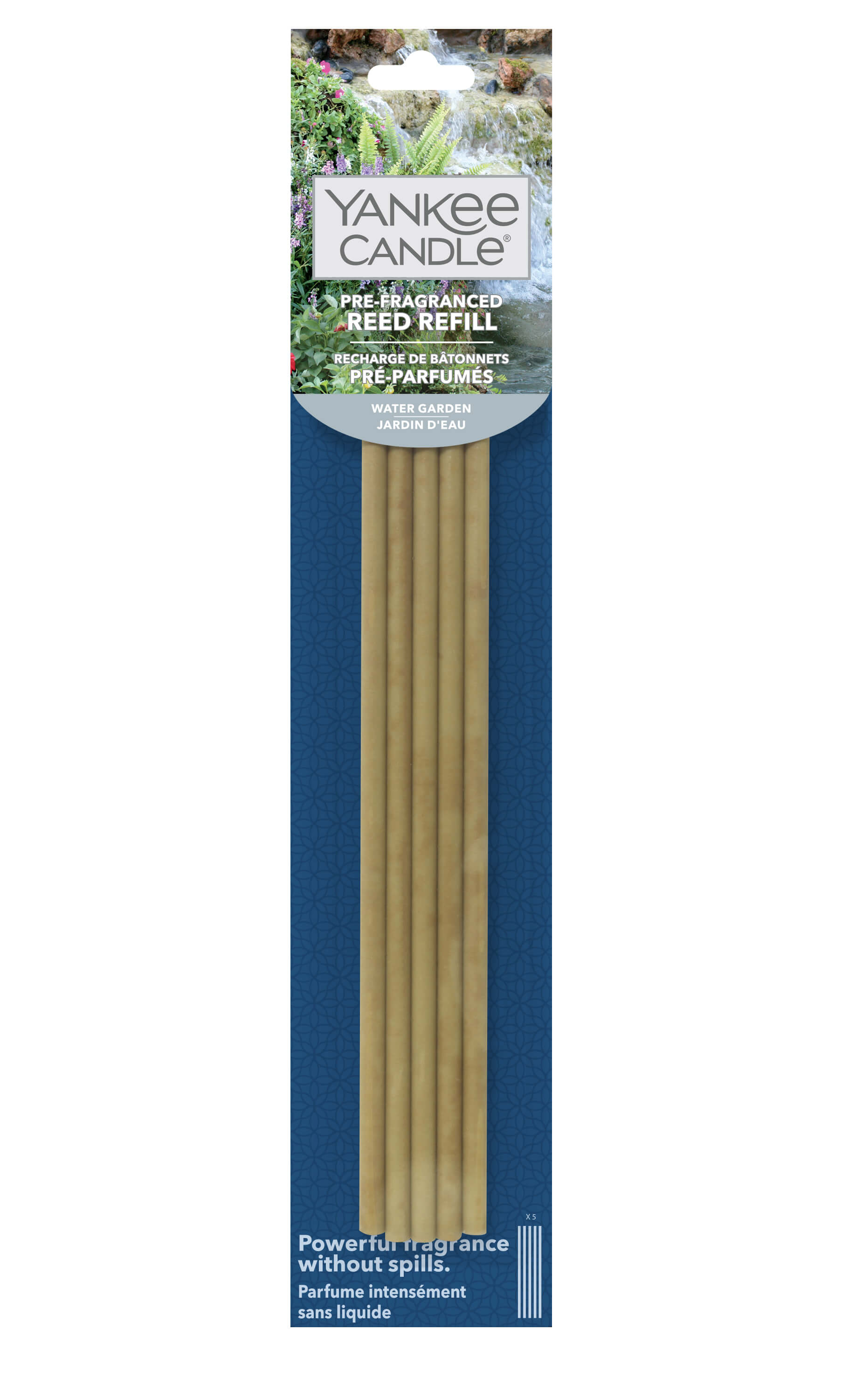 Pre Fragranced Reed Diffuser Refill - Water Garden