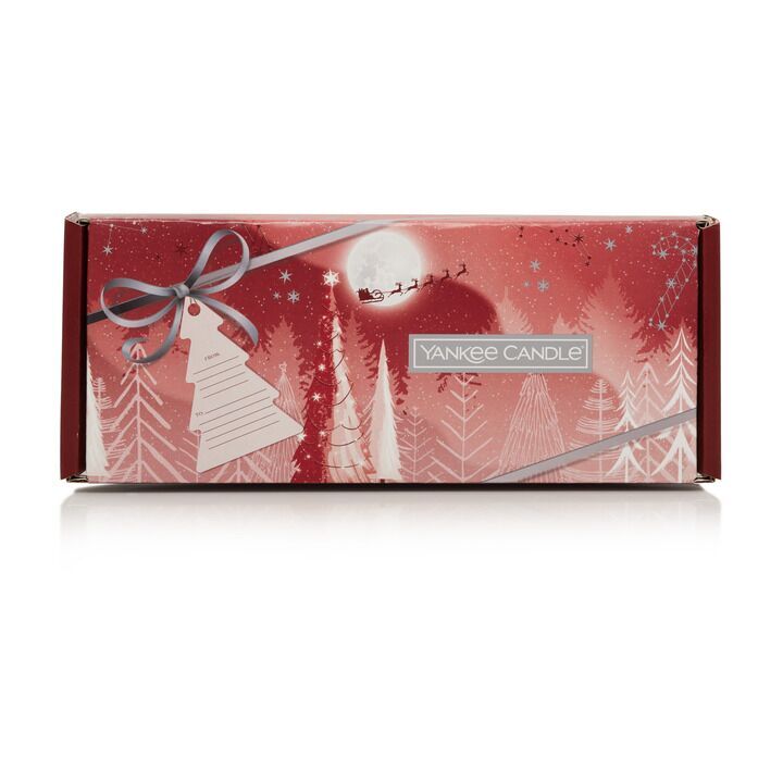 10 Teelichter mit Halter Geschenkset Weihnachten Bright Lights