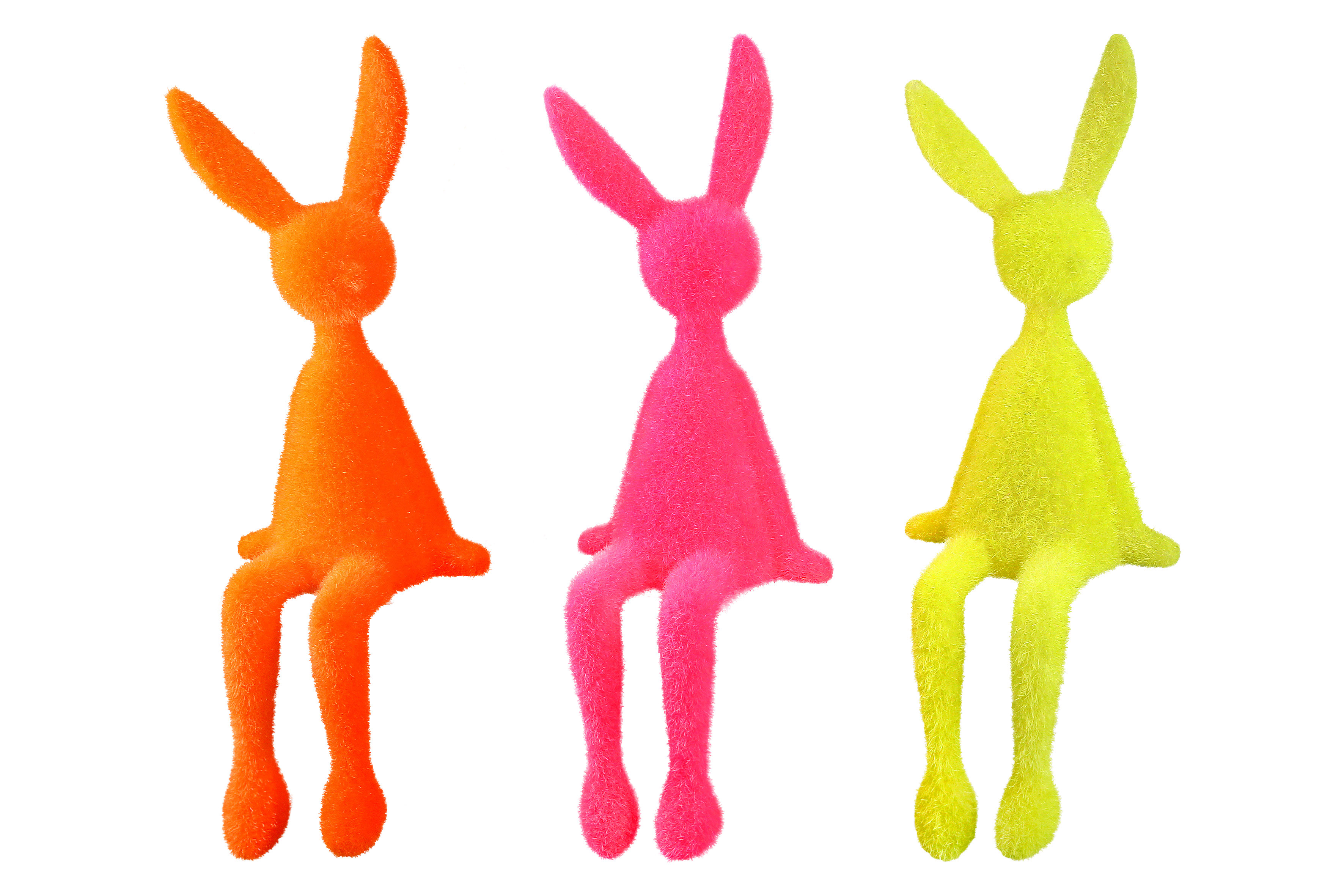 Kantensitzer Hase Rio orange 28cm Kantensitzer Hase Rio orange 28cm