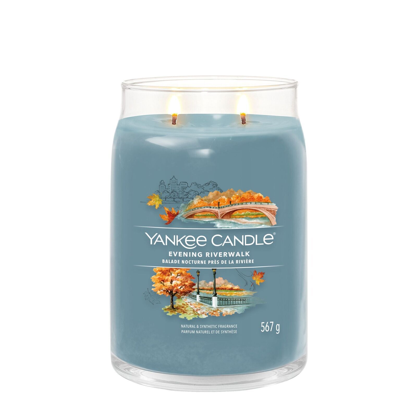 Evening Riverwalk Signature Large Jar 567g 2-Docht