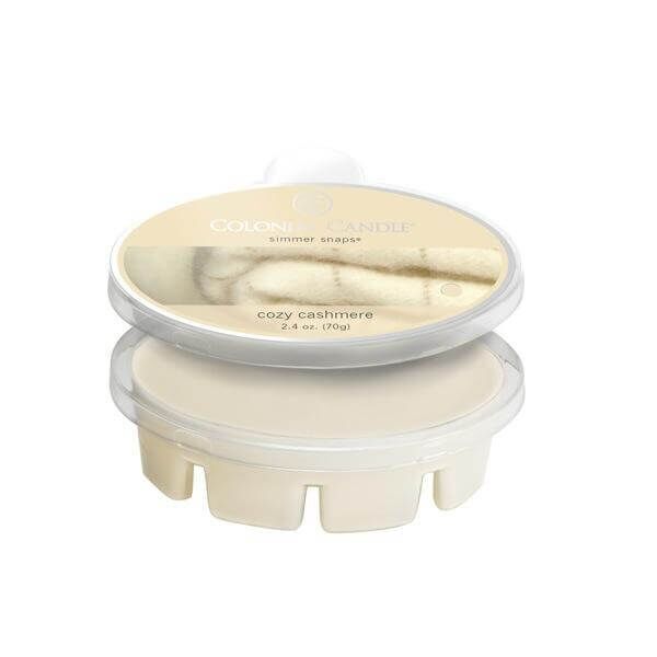 ccsnaps-1749_2_5594ffe9bb9b5 Colonial Candle Cozy Cashmere Simmer Snaps 70g