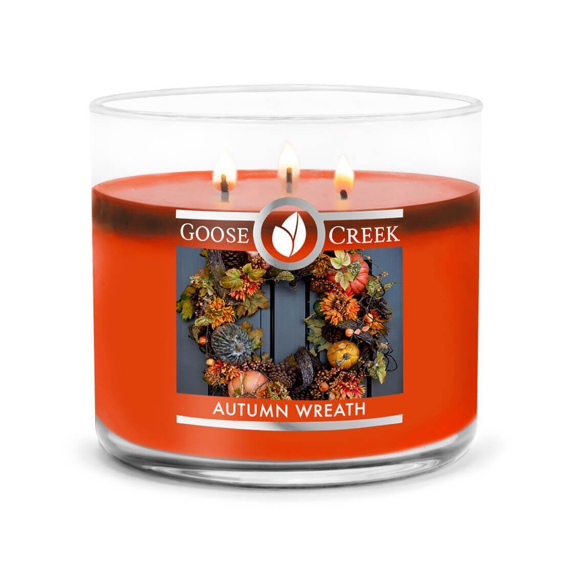 Autumn Wreath 411g (3-Docht)