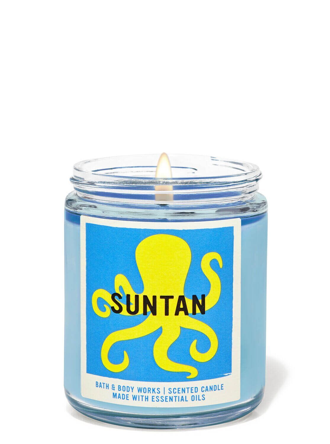1-Docht Kerze - Suntan - 198g