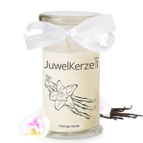 Cremige Vanille (Armband) 380g von Juwel Kerze