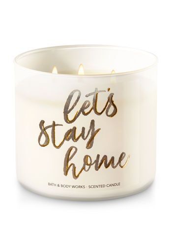 4dd125d5ada070642575040ee1b82761 Lets Stay Home - 411g - 3-Docht Kerze