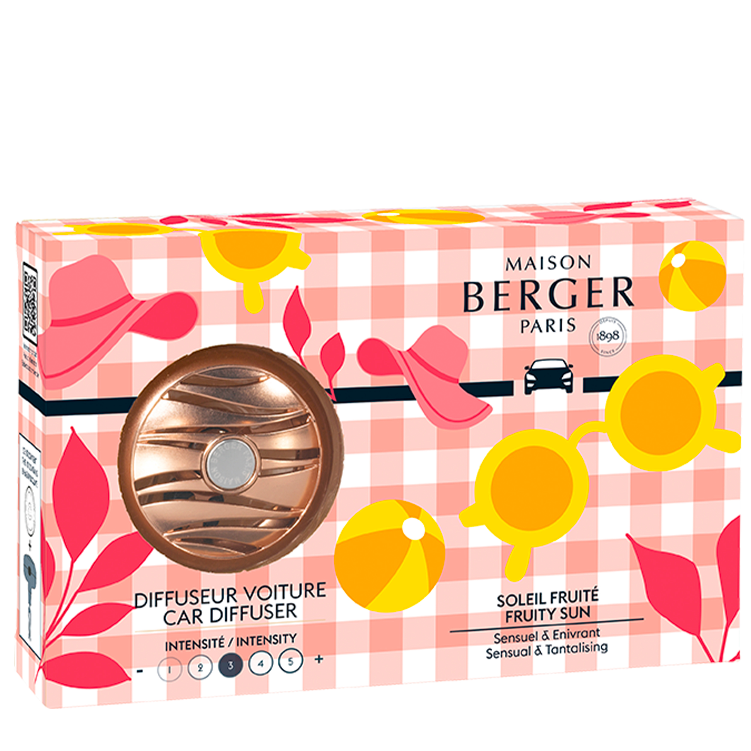 Blissful cuivre rosé - Fruity Sun Autoduft Set Blissful cuivre rosé - Fruity Sun Autoduft Set