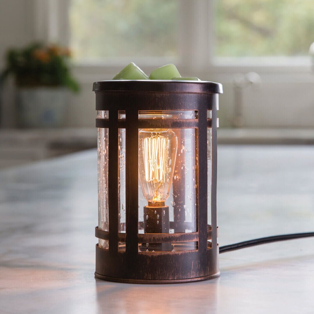 Glass Mason Jar Edison Bulb Duftlampe