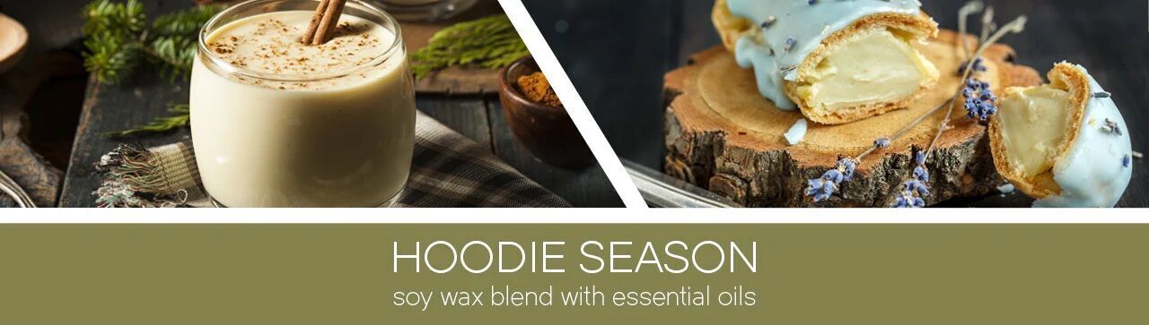 Hoodie Season 411g (3-Docht)