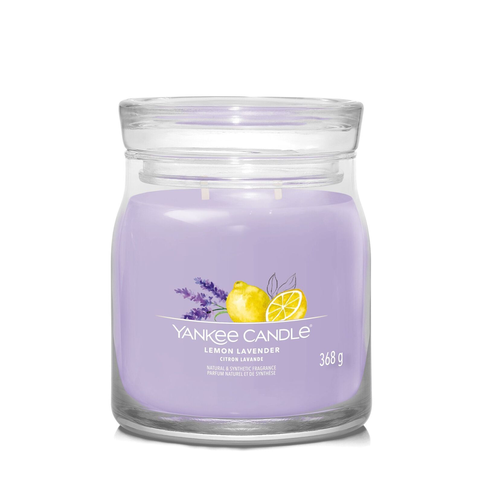 Lemon-Lavender_Signature_Medium1 Lemon Lavender Signature Medium Jar 368g 2-Docht