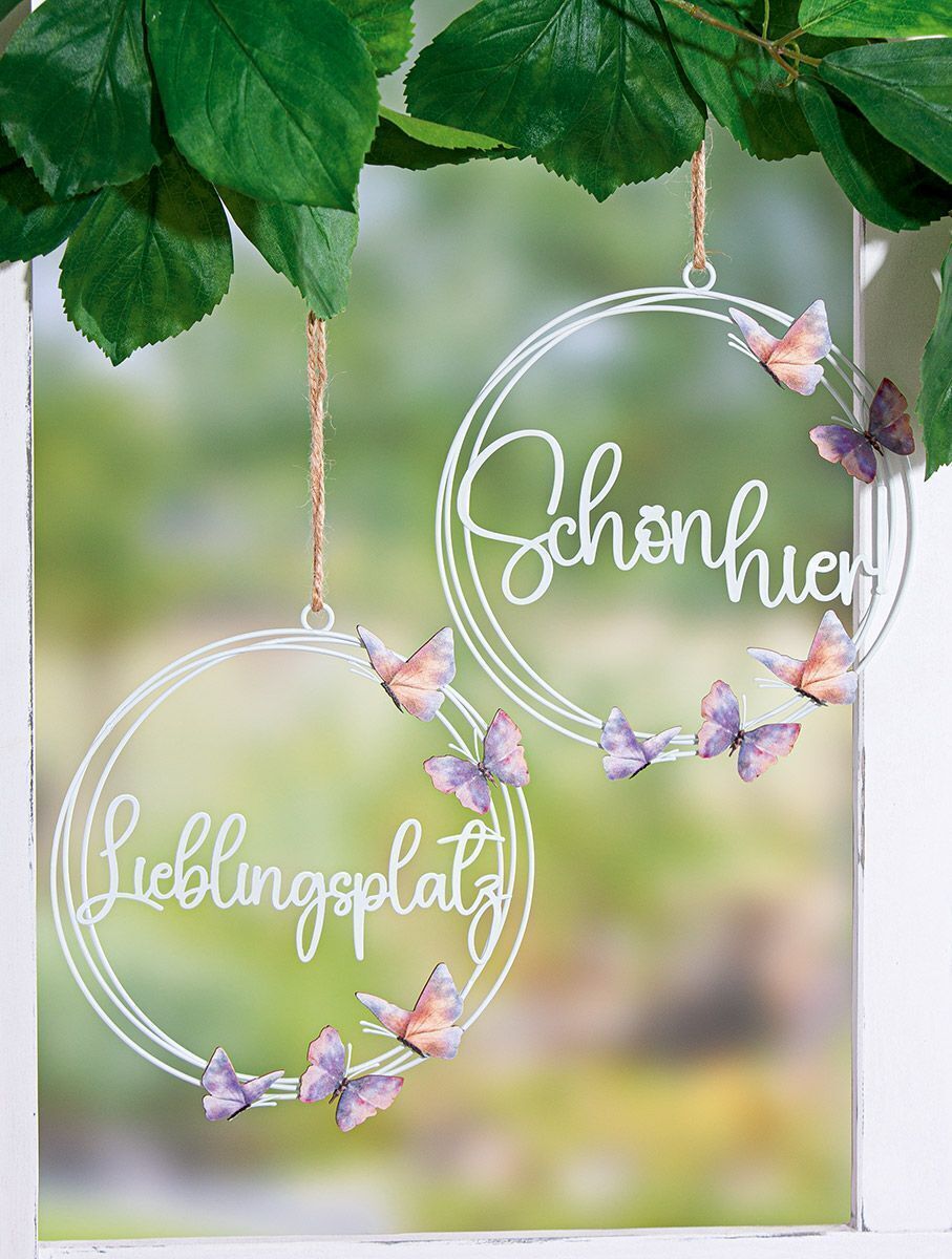 Deko Hänger Schmetterlingstanz 20cm Variante 2 Deko Hänger Schmetterlingstanz 20cm Variante 2