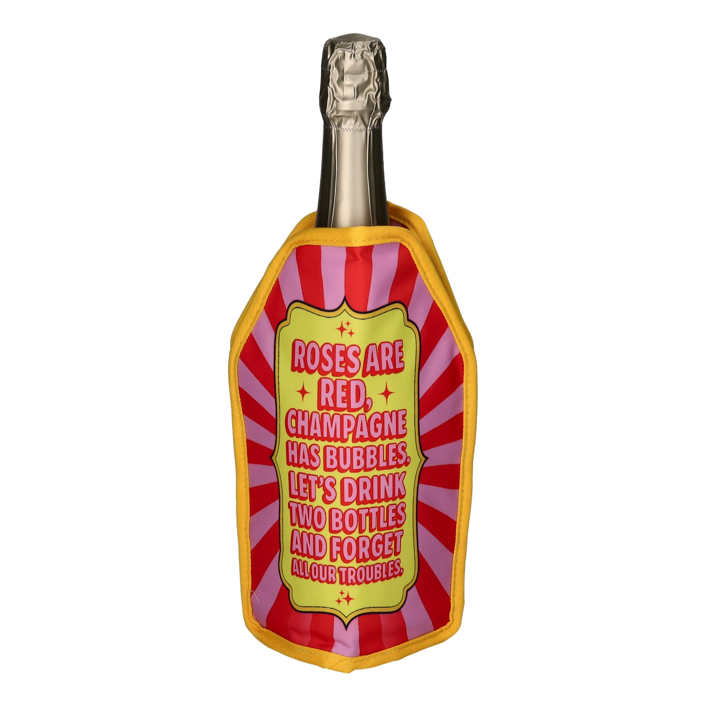 Flasche, Sektflasche, Champagnerflasche, Bunte Flasche, Party-Deko