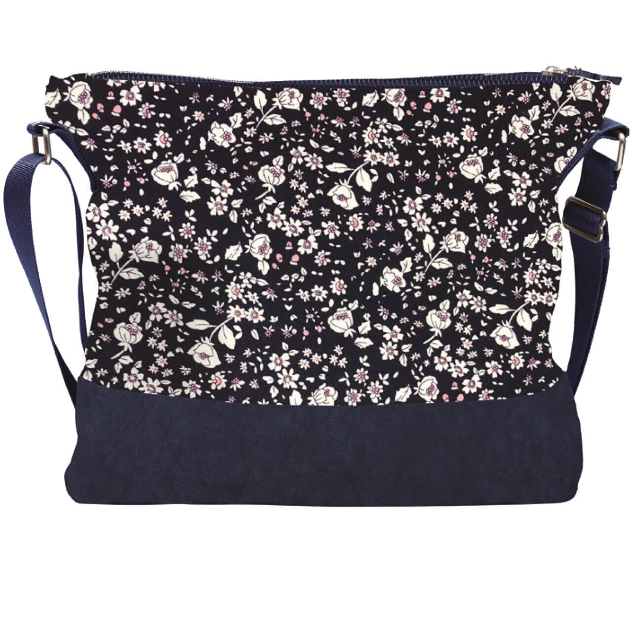 Umhangetasche-navy-rose-026 Umhängetasche 026 (navy rose)