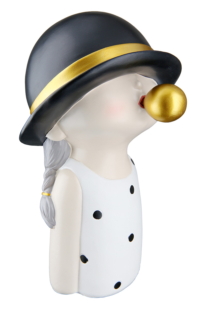 Dekofigur Kind Bubblegum Mädchen 25cm Dekofigur Kind Bubblegum Mädchen 25cm