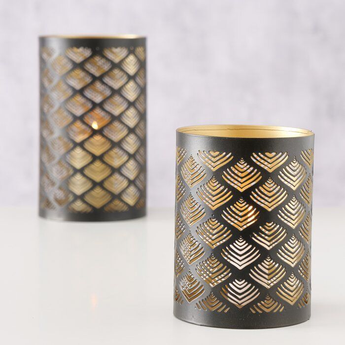 Ambientebild-TV8KQcEb-large Windlicht Swaltje 20cm schwarz