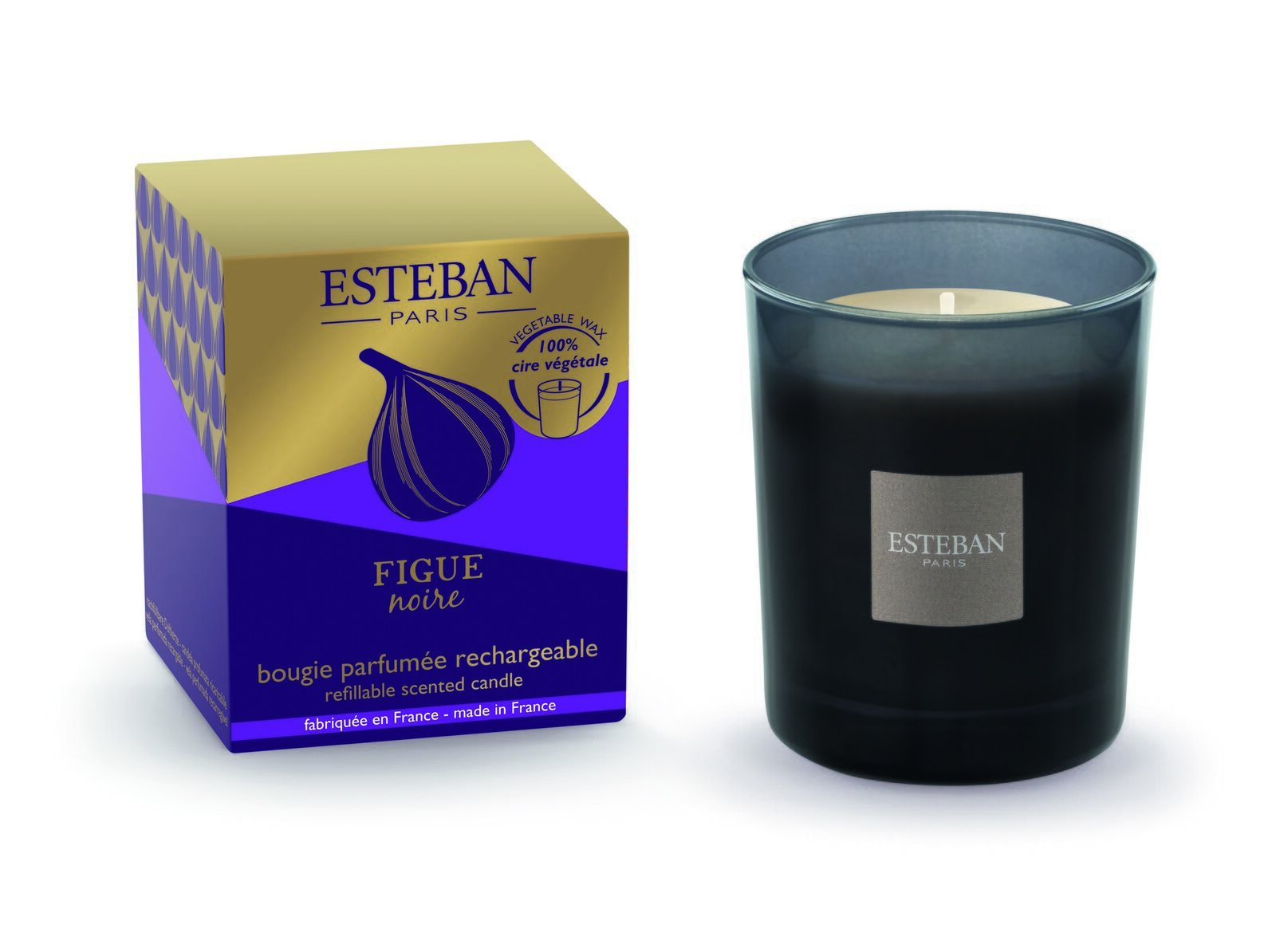 FIG-001_2020 Schwarze Feige Duftkerze 180g