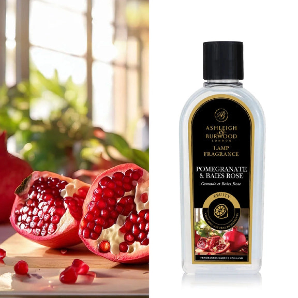 Pomegranate & Baies Rose 250ml Duftlampenöl Nachfüller Pomegranate & Baies Rose 250ml Duftlampenöl Nachfüller