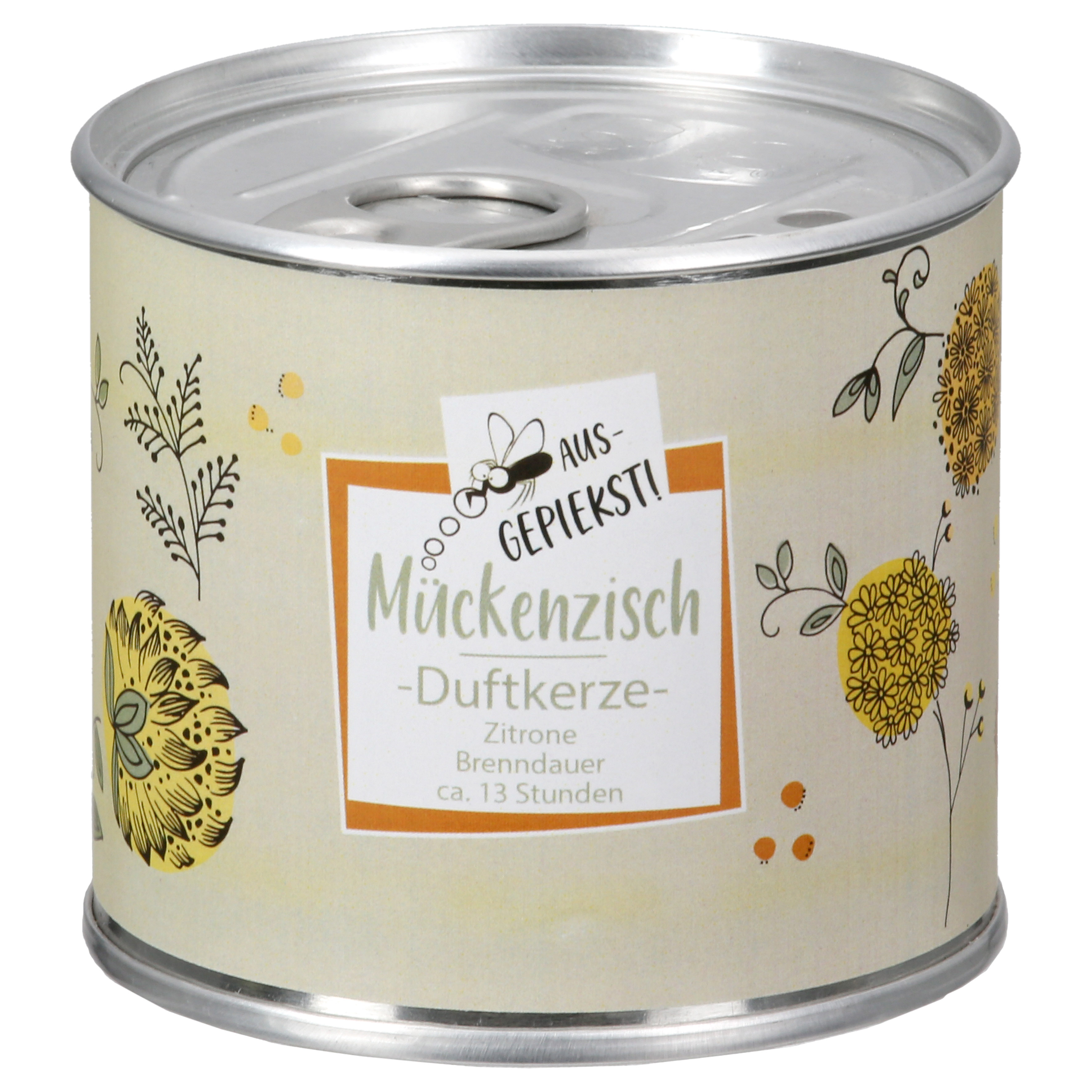 Kerzendose Bauerngarten - Anti Mücke Variante 4