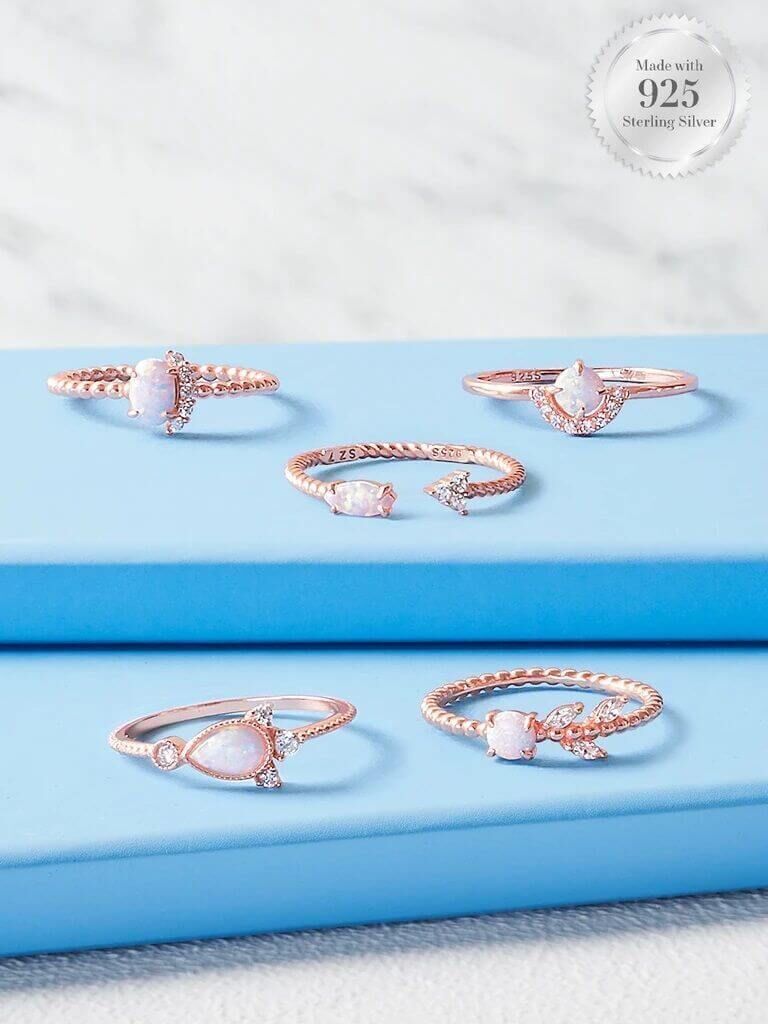 Opal Duftkerze (Ring)