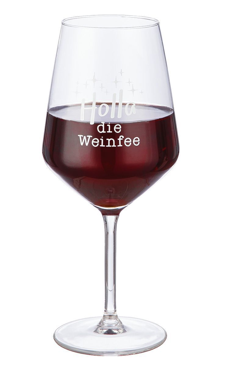 Weinglas "Holla die Weinfee" Weinglas "Holla die Weinfee"