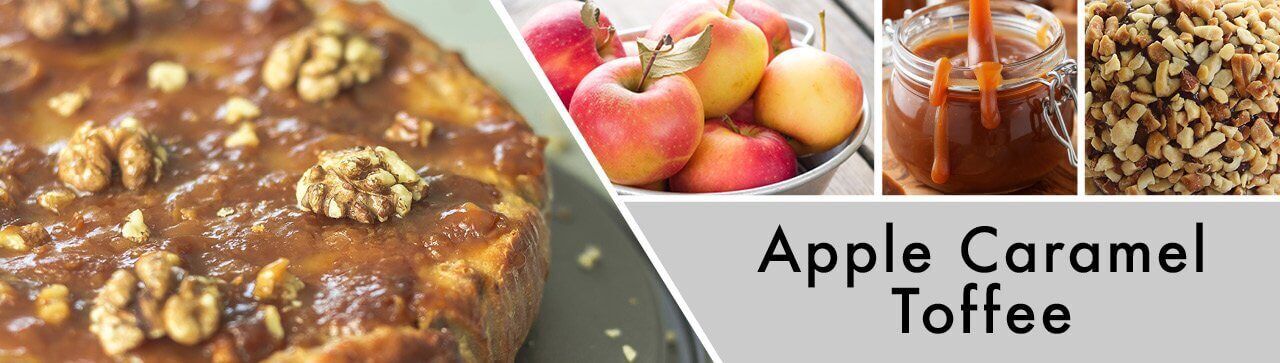 Apple-Caramel-Toffee-PRAY-Fragrance PRAY Apple Caramel Toffee 411g (3-Docht) B-Ware