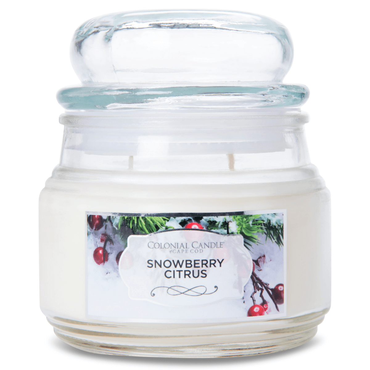 CC127557-mit-Deckel Duftkerze Snowberry Citrus Terrace - 255g